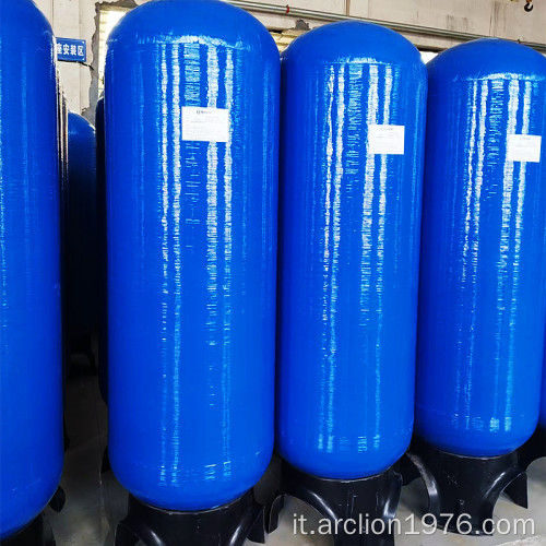 Serbatoio dell'acqua ammorbidente in resina serbatoio filtro FRP